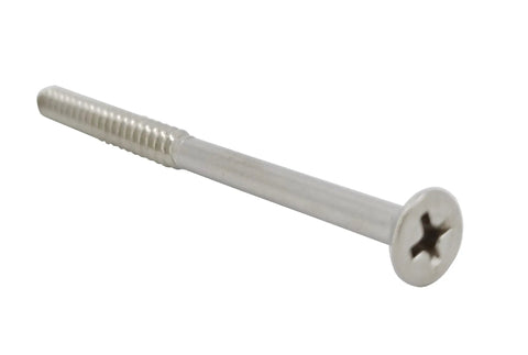 One Hundred Count Number Eight Wood Screws Two And A Half Inch Stainless Steel Self Tapping Phillips Drive Countersunk Fasteners Built Tough Like Kickass Gear For Deck Barn Drywall
