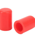 Durable Silicone Intake Vacuum Hose Cap Kit 16mm Inner Diameter Universal Car End Plugs For Engine Vent And Oil Lines Red 10 Pack
