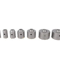 Heavy Duty Concrete Hole Saw Kit With Tungsten Steel 7 Piece Drill Set For HVAC Pros, Fast Chip Removal Design, Built To Last And Cut Like A Champ. 7-piece tungsten steel hole saws