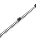 Pro Grade High Precision CNC Linear Guide Rail Kit For DIY Milling Machines And 3D Printers Smooth Motion Stage Rail Slide Table For Clean Cuts And Crisp Engraving 50mm Rail Stainless Steel That Holds Up, angled view with motorized lead screw