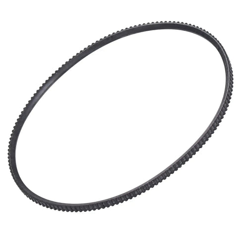 Lathe Drive Belt With High Elasticity For No Nonsense Quiet Operation Rubber Replacement Belt 5M375 in black for mini lathes