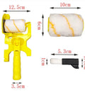 Slick Paint Roller Edger Brush Cuts In Like A Pro Skip The Tape Roll Crisp Straight Lines On Walls And Ceilings 30cm yellow handle
