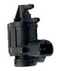 DEVMO 4x4 hub lock actuator with vacuum solenoid, black plastic housing, 2-pin 13mm connector