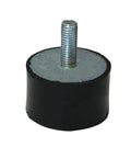 Heavy Duty Rubber Shock Absorbers Featuring Multi Size Vibration Isolator Mounting Bolts for Compressors and Air Handlers
