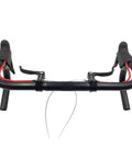 Additional Road Bike Brake Lever Set For 22.2mm Clamp Handlebar Aluminum Alloy Top Mount Ergonomic Design in black.