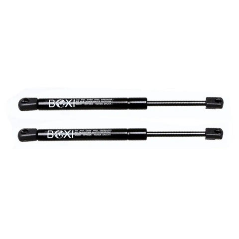 Two Piece Trunk Lift Supports Gas Strut Shocks For Chevrolet Ssr 2003 2004 2005 2006 Tonneau Cover Deck Lid, black hydraulic struts.