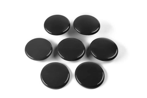 Reusable Furniture Sliders For Carpet 3.5 Inch Round Heavy Duty Floor Protectors For Moving Chairs Tables Couches And Appliances 4 Pack Black
