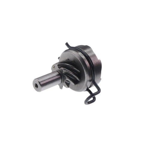 Kick Start Shaft Rebuild Kit For GY6 Scooters And ATVs Aluminum Kick Gear Idle Gear And Hardware Included Easy Install Dropin Ready DIY Replacement For 50cc 80cc 100cc And 139QMA 139QMB Engines Fits Most Brands, close-up of metal shaft and gear.