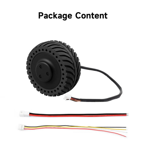 Direct Drive Servo Motor With Built In Driver, Ultra Quiet, Big Torque And Fast Response, All In One Hub Motor package content.
