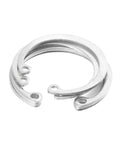 40Pc Set Of 8 To 75Mm C Type Internal Circlip Retaining Rings In 304 Stainless Steel, Super Handy Burr-Free Edges For Easy Install, Corrosion-Resistant, Fits 41 Common Bore Diameters, Ideal For Quick Mechanical Setups. 304 stainless C-type internal circlip ring