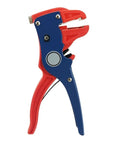 Heavy Duty Automatic Wire Stripper And Cutter With Eagle Nose Pliers Adjustable Electrical Cable Tool For Professional Electricians Fast Precise Stripping 2-In-1 Design In Red Finish Durable Grip close-up view