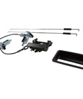 Steel Tailgate Latch Kit For GMC K1500 K2500 C2500 C3500 1988-1998 with cable links and handles for precise replacements.