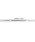 Heavy Duty Metal Linear Guideway Rail Kit With Two Precision Sliding Blocks And Rust Resistant Aluminum Stand for 1000mm rail