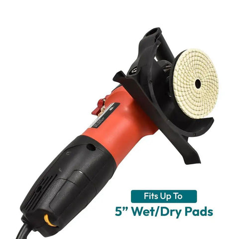 4-Inch Variable Speed Polisher And Grinder Pro Grade 800W 120V Power Tool 1000-4000 RPM Range For Smooth Grind To Shine On Granite
