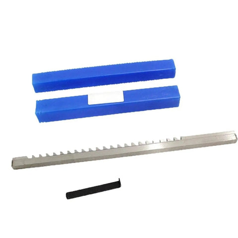 Push Type Keyway Broach Tool 12mm D For CNC Router High Speed Steel Broaching Bit with protective case and shim