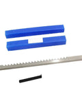 Push Type Keyway Broach 12mm D for CNC Router Metalworking Pro Tool shown with packaging and steel grooving bit