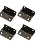 Heavy Duty Vintage Cabinet Hinges Set With Iron Metal Hinges And Screws For Cabinets Dressers Boxes And Suitcases Easy Install
