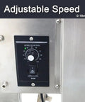 59 Inch By 7.8 Inch Flat Conveyor Belt With Stainless Steel Frame And PVC Belt 110V Power Adjustable Speed control panel