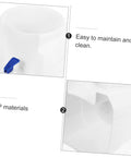 Portable Cold Water Dispenser For Countertop Space Saving Mini Water Cooler with blue tap and PP materials details.