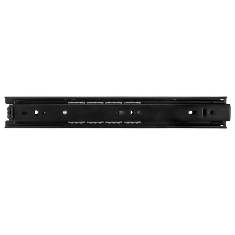 Heavy Duty 12 Inch Full Extension Drawer Slides Set Of 5 Pairs With Ball Bearing Black Telescoping Side Mount Cabinet Slides