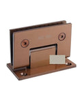 Two Pack 90 Degree Frameless Glass Door Hinges In Stainless Steel 304, Heavy Duty And Easy Install for shower enclosures