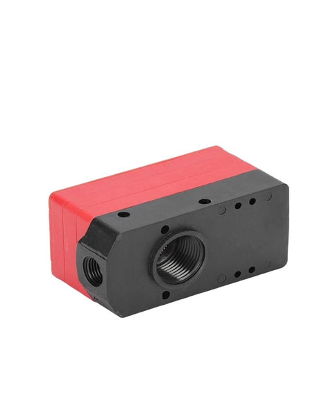 Red and black Pneumatic Multi Stage Vacuum Generator With Large Suction And High Flow Rate For Heavy Duty Gripping And Pick And Place Tasks Mini Pro Grade Negative Pressure Generator BX BM BM10 B.