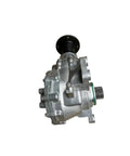 Rugged Six Speed Manual Transmission And Transfer Case Assembly Drop In Swap For Geely Emgrand showing silver gearbox side view.