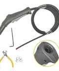 Steam Control Handle With Hose Replacement For SC1 SC2 SC3 SC4 And SC 2500 Steam Cleaners Includes Hose And Control Grip
