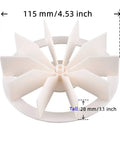 Bathroom Vent Fan Motor Replacement Kit 120V 60Hz 1A 50 CFM 3000 RPM CCW For Nutone Broan Vent Fan Models 663 668 662 688 659