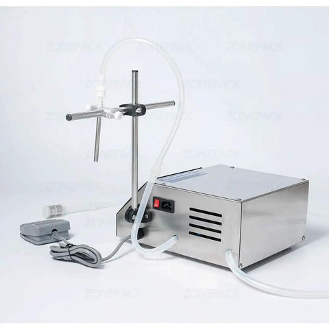 Diaphragm Pump Liquid Filling Machine, Semi Auto Desktop Filler For Alcohol Juice Water Beverages And Perfume, Pro Grade