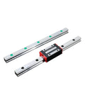 Linear Motion Guide Rail Slider Kit HGR20 100mm To 2000mm For CNC DIY Automation, compact steel rail with carriage