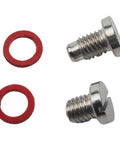Straight Screw Kit For Outboard Motors 9.9 To 300 HP Boat, Built To Last Oxidation Resistant Construction, Easy Mounting, Fits Wide Range Of Hull Shapes, Replacement For 688 45341, metal screws with red washers