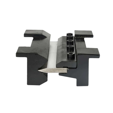 6 Inch Magnetic Vise Mount Metal Brake Bender showing cross-sectional view with removable fingers for DIY metalworking and fabrication