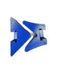 Fast 90 Degree Corner Clamp Adapter For Woodworking, Quick Change Jig That Works With Quick Grip Bar Clamps, Blue 1 Set