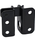 Stainless Steel Door Bolt Latch Lock For Wardrobe And Drawer Or Garden Shed Easy No Drill Install Punch Free And Simple Left Or Right Small Door Lock For Home Hardware, black metal