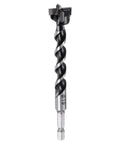 Premium Tungsten Carbide Forstner Drill Bit 3/4 Inch Hex Shank Heavy Duty woodworking tool with sharp edge for precise cuts.