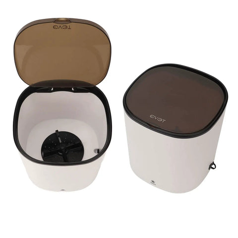 Top view of Portable Mini Washing Machine 4.5L Compact Washer For Apartment Camping RV And Travel On The Go With 10 Minute Auto Stop