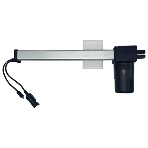 Straight Up No Nonsense Replacement Linear Actuator For Power Recliner And Lift Chair Motor KDPT005-144 side view with heavy-duty cable.