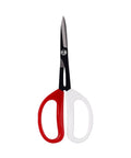 Heavy Duty Pruning Garden Shears Eight Point Two Seven Inch Long Tough As Nails Garden Scissors For Trimming Plants Nursery Pots And Fruit Trees All Purpose Utility Shears With Stainless Steel Blade And Durable Plastic Handle Sharp And Long Lasting. Red and white handle garden shears