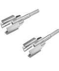 Heavy Duty Pvc Pipe Threader Kit For 1/2 And 3/4 Inch Pipes integrated internal and external threading tool components.
