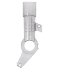 Clear plastic hood from Three Piece Dust Extraction Hood Kit For MR23 Series Routers Edge Forming And Flat Surface Routing With Front Or Back Facing Hoods