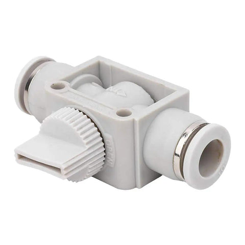 Durable Plastic Shut Off Valve With Quick Coupler For Industrial Air Systems And Pneumatic Equipment, 10mm Zinc Alloy Manual Flow Control