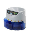 Smooth Operating Money Counter Machine With Automatic Coin Sorter And Eight Money Tubes Led Display for efficient cash handling.