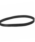Durable 384mm 12mm rubber scooter driving belt replacement for small electric scooters with 3mm tooth spacing, black
