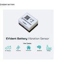 Wi-Fi Vibration And Motion Sensor With 6-Axis IMU Up To 6.66kHz displayed on packaging with use cases for engineering, EVs, and R&D.