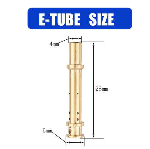 E-tube from Jet Upgrade Kit For Predator 212cc Coleman CT200U Trail Mini Bikes And Go Karts With.036.037.038 Main Jets