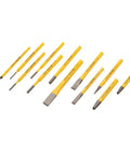FATMAX Punch And Chisel Set 12 Piece With One Piece Forged Construction Built Tough Hardened Quenched And Tempered