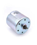 Heavy Duty 12V DC Motor ZYTD520-03C PM Replacement For 520-03B Engine, compact metal body for robotic projects.