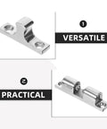 Heavy Duty Marine Door Latch Stainless Steel Cabinet Catch With Windproof Tension Spring, versatile and practical design