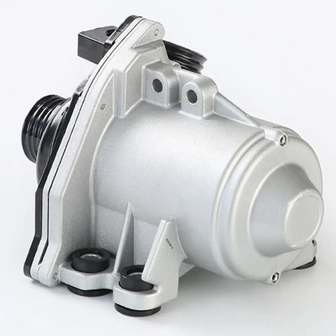 Top Quality Electric Water Pump For BMW Coolant System Compatible With 3.0Si XDrive 30i And E70 X5 Models. Upgraded Impeller Design Ensures Max Coolant Flow And Superior Durability. Perfect Swap For Oem Part Numbers 11517568595, 11517546996, 11519894484.